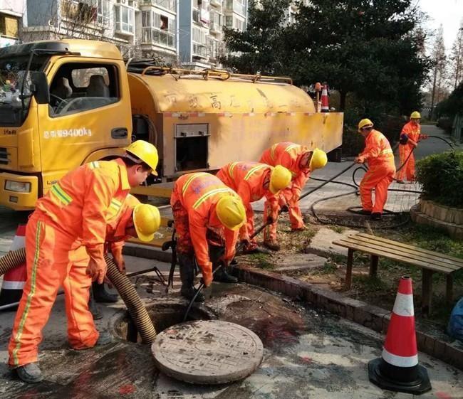 谯城市政管道清淤