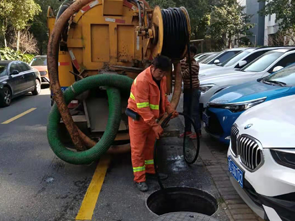 谯城排污管道清淤