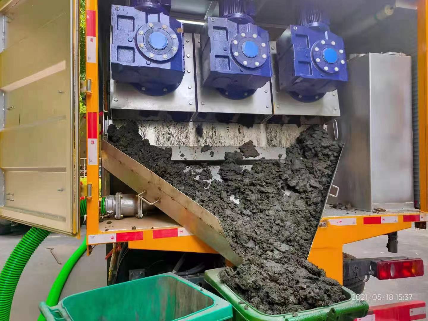 谯城化粪池清掏城市维护站-泥浆净化干湿分离处理